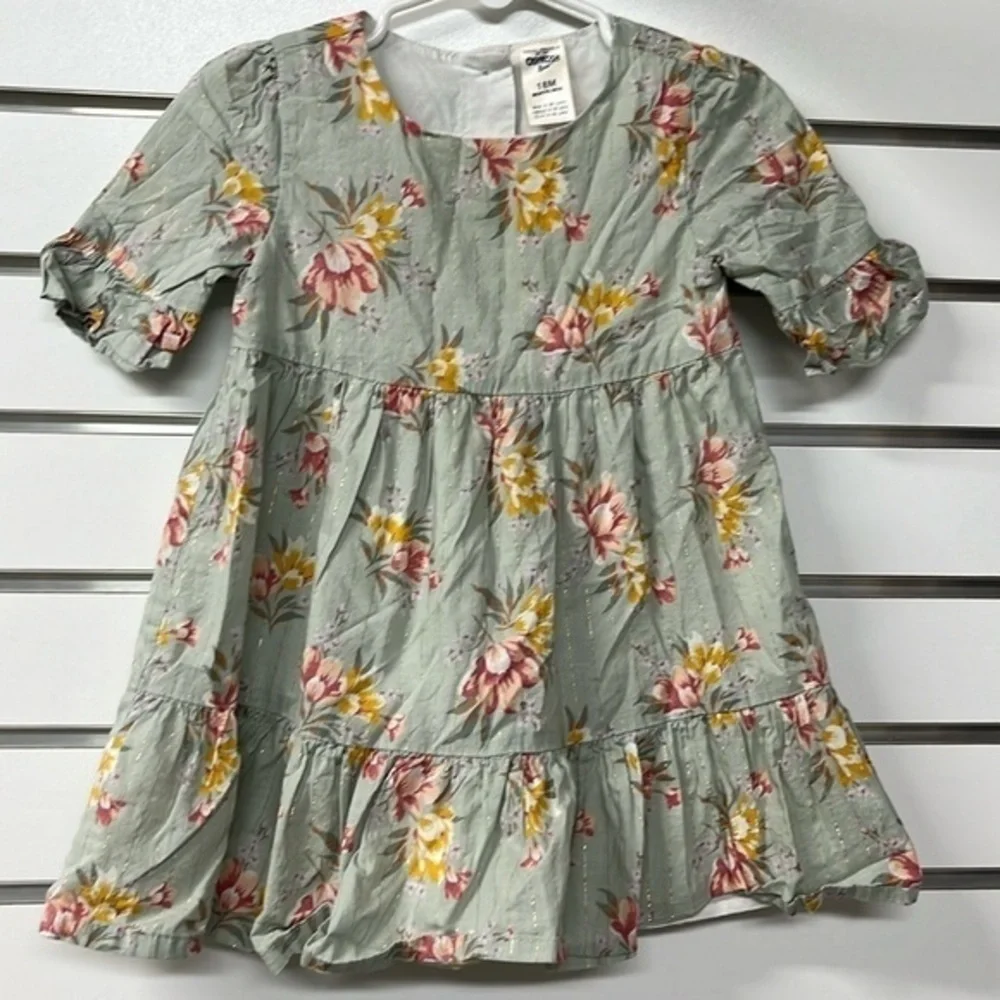 Oshkosh‎ floral cotton dress size 18 months
